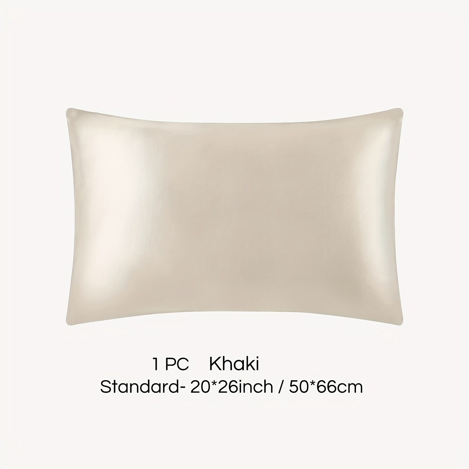 Luxury Silk Pillow Cases 20*26inch Standard Size Silk Pillowcase