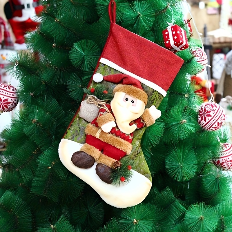 1pc Christmas Boot Design Decoration Craft