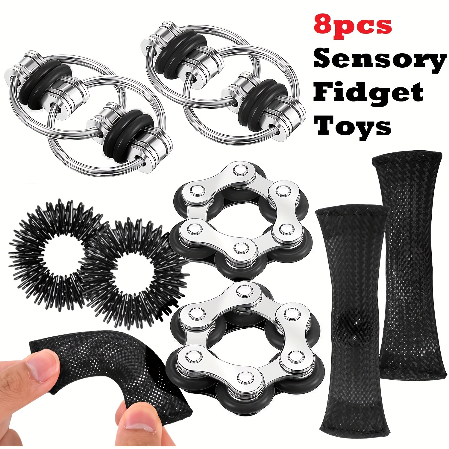 Chain Toys Small Sensory Gadget Finger Hand - Temu Canada