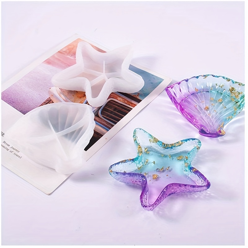 Seashell Storage Box Resin Mold Silicone Resin Molds - Temu