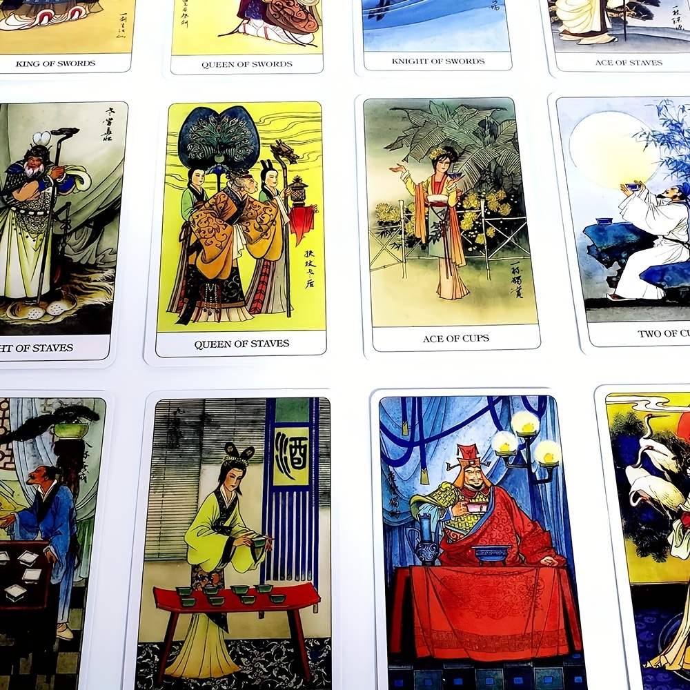 Tarot in Wonderland Major Arcana Alice in Wonderland Tarot Deck Fortune  Telling Divination Tools Tarot Gift Illustrated Cards 