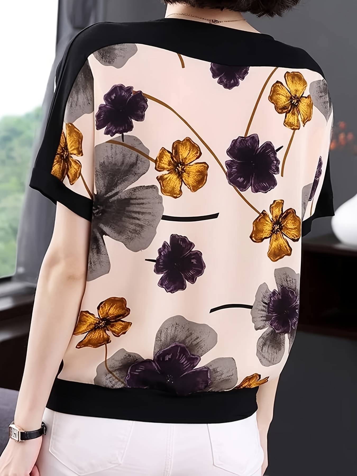 Flowers t-shirts  Shirt print design, Aesthetic t shirts, Clothes