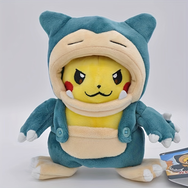 Cosplay Pikachu Peluche Doll Pokemon Toy Eevee Charizard Snorlax
