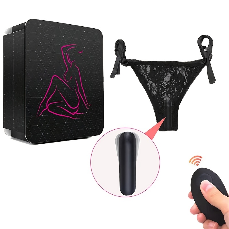 Wearable Vibrating Lace Panties Clit Vibrator Women Remote
