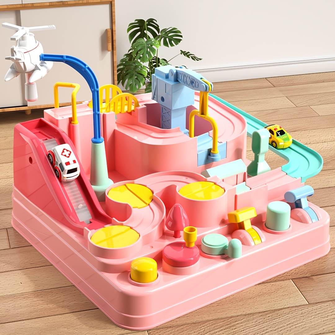 Kids Race Track Girls Toy For 3 4 5 6 7 Years Old Car - Temu