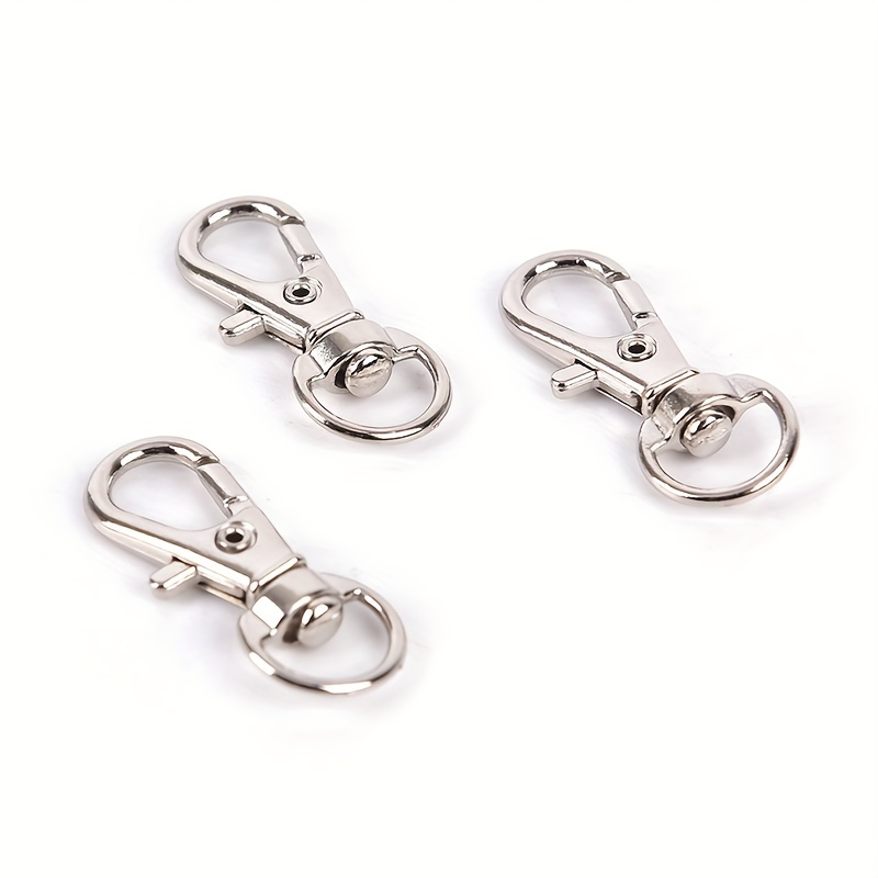 Mini Lobster Clasp Clip Alloy Keychain Making Snap Spring Clip Hook  Carabiner Buckle - Temu Japan