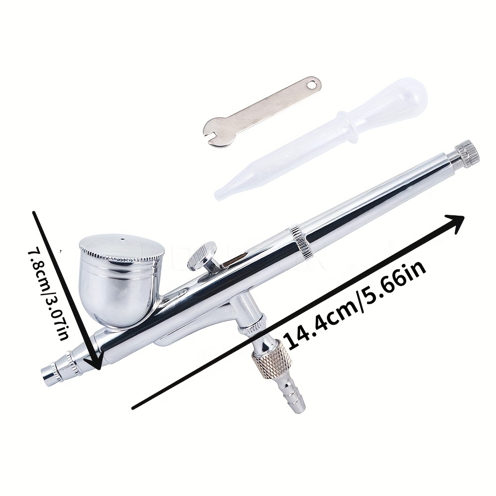 Cheap Air Brush 0.2 mm Dual Action Airbrush Multi Function Spanner Kit  Spray Gun For Nail Art/body Tattoos Spray