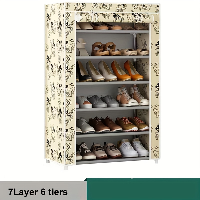 Durable 7/8 tier Shoe Rack For Organize Your Closet Entryway - Temu