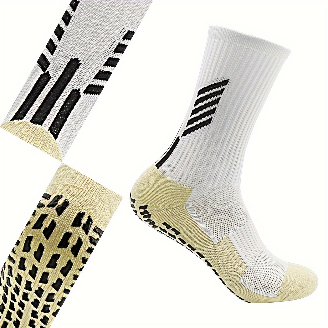 2 Pairs Non Slip Breathable Soccer Socks