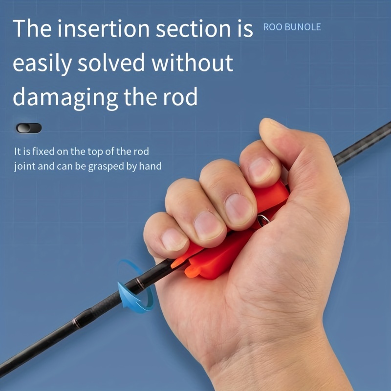 Durable Wear resistant Portable Fishing Rod Fastener Clip - Temu