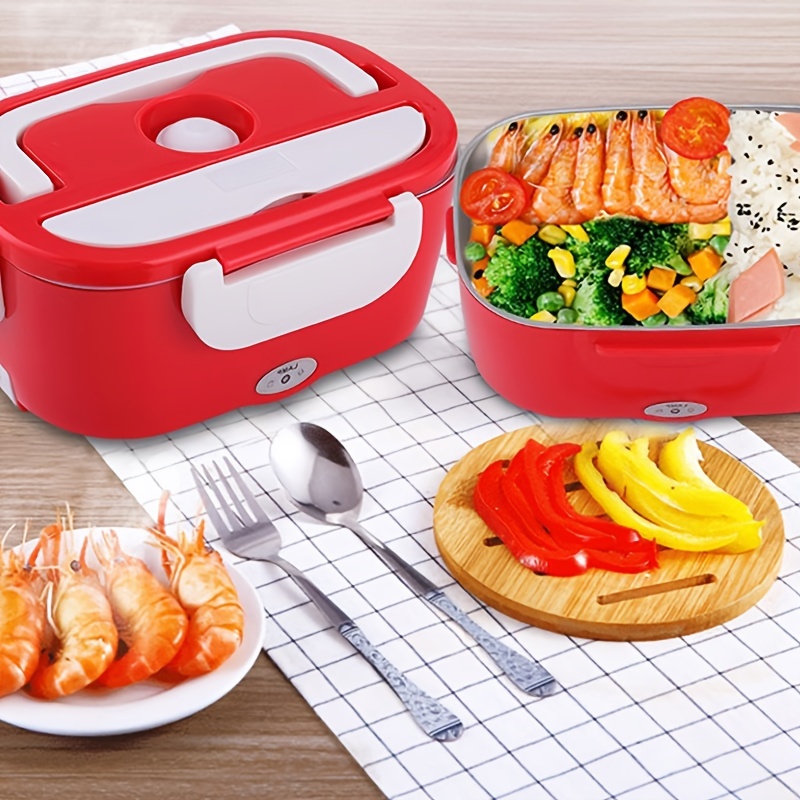 40W Electric Lunch Box Food Heater Warmer Heated Lunch Boxes for Men and  Kids