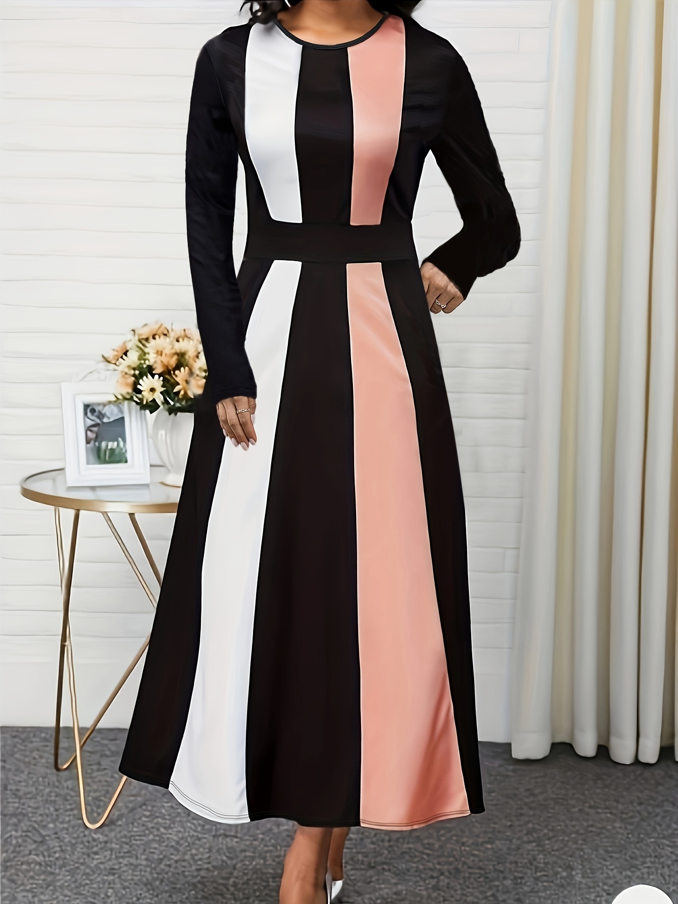 日本製定番TODAYFUL Silk Stripe Dress 36サイズ　新品 ロングワンピース/マキシワンピース