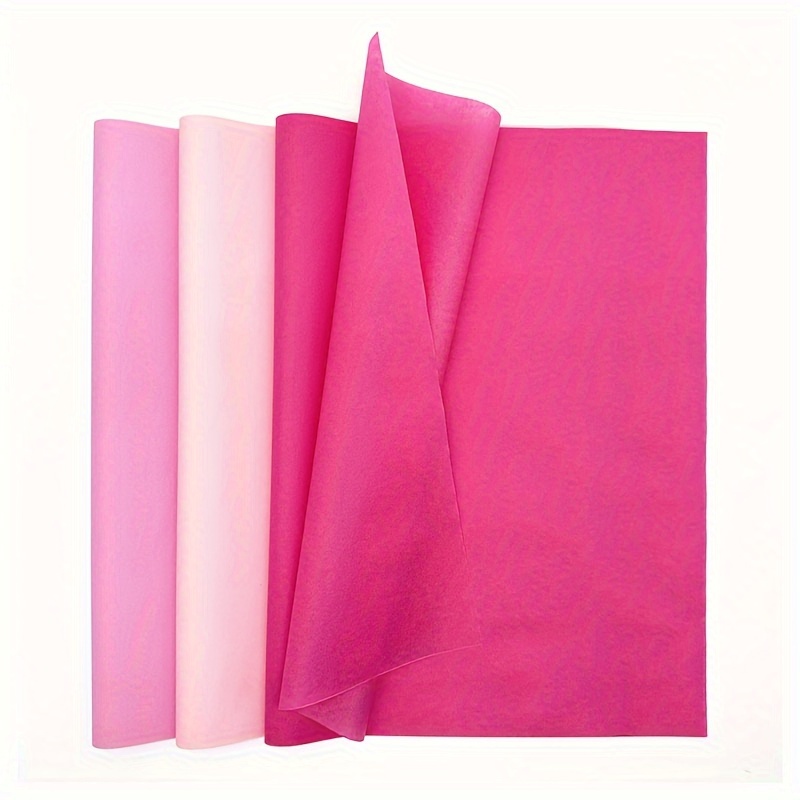 Hot Pink Crepe Paper Sheets Folds 20 inch. X 8 ft.