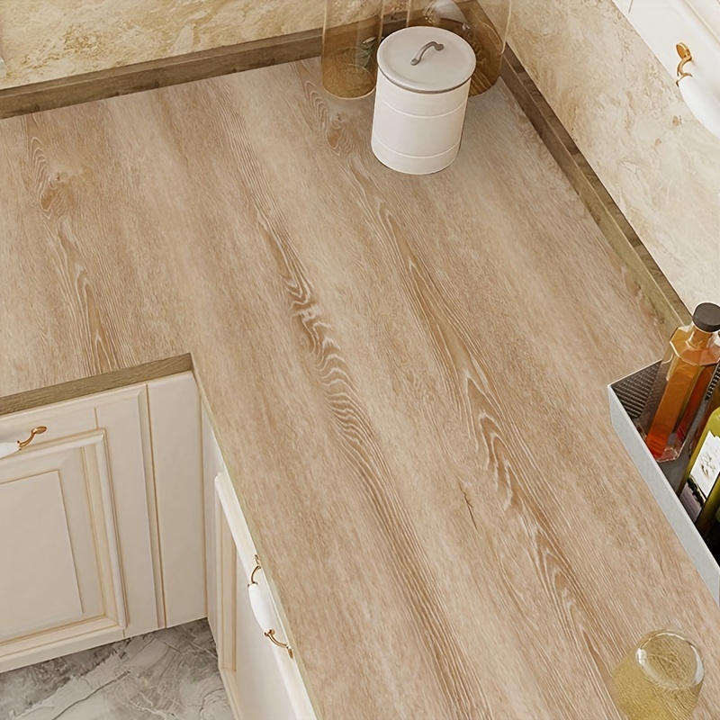 Self adhesive Wallpaper Wood Grain Contact Paper Peel Stick Temu New