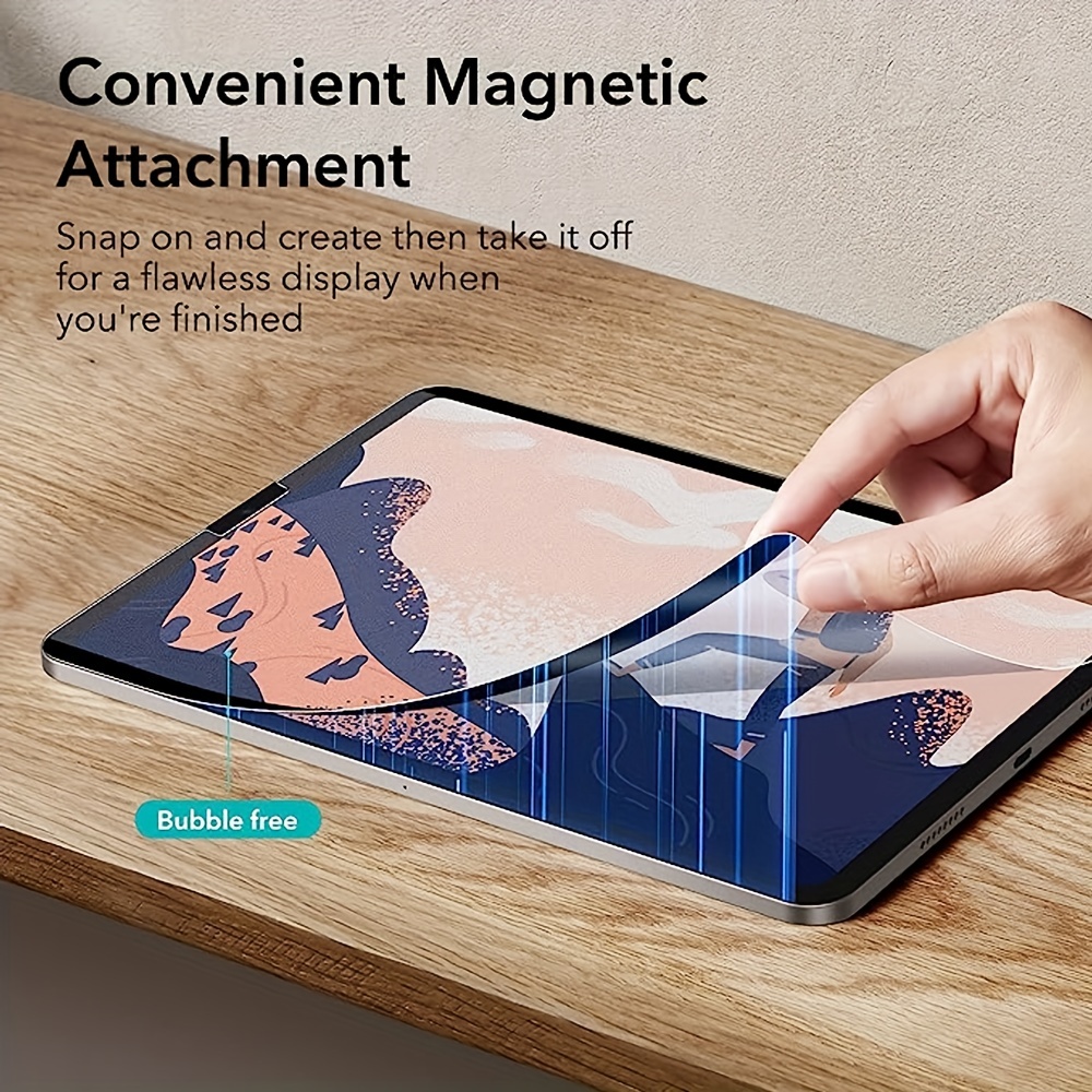 Paperlike Magnetic Screen Protector Compatible With Ipad Pro - Temu