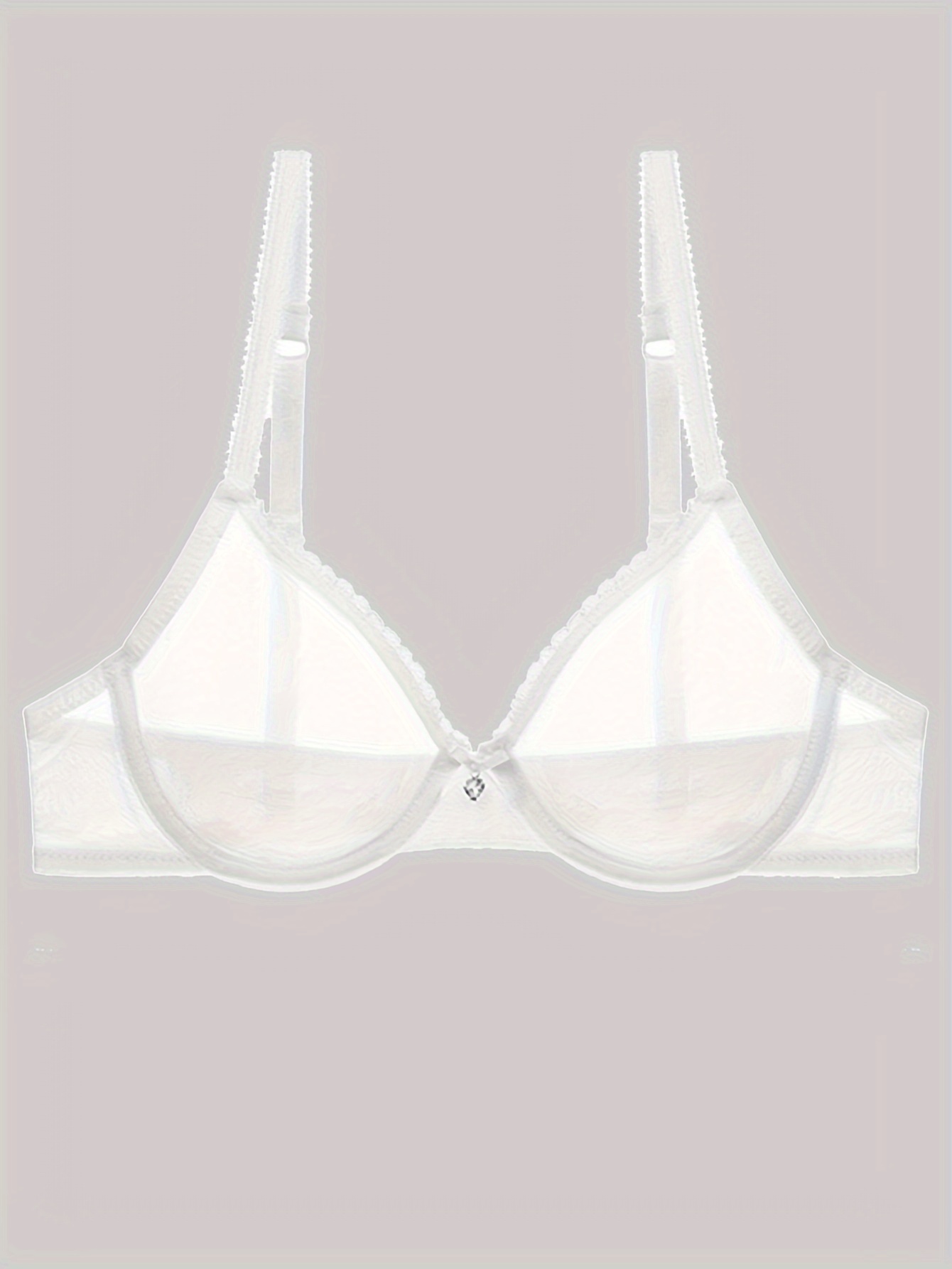 Ultra Thin See Through Lace See Through Bras Online With