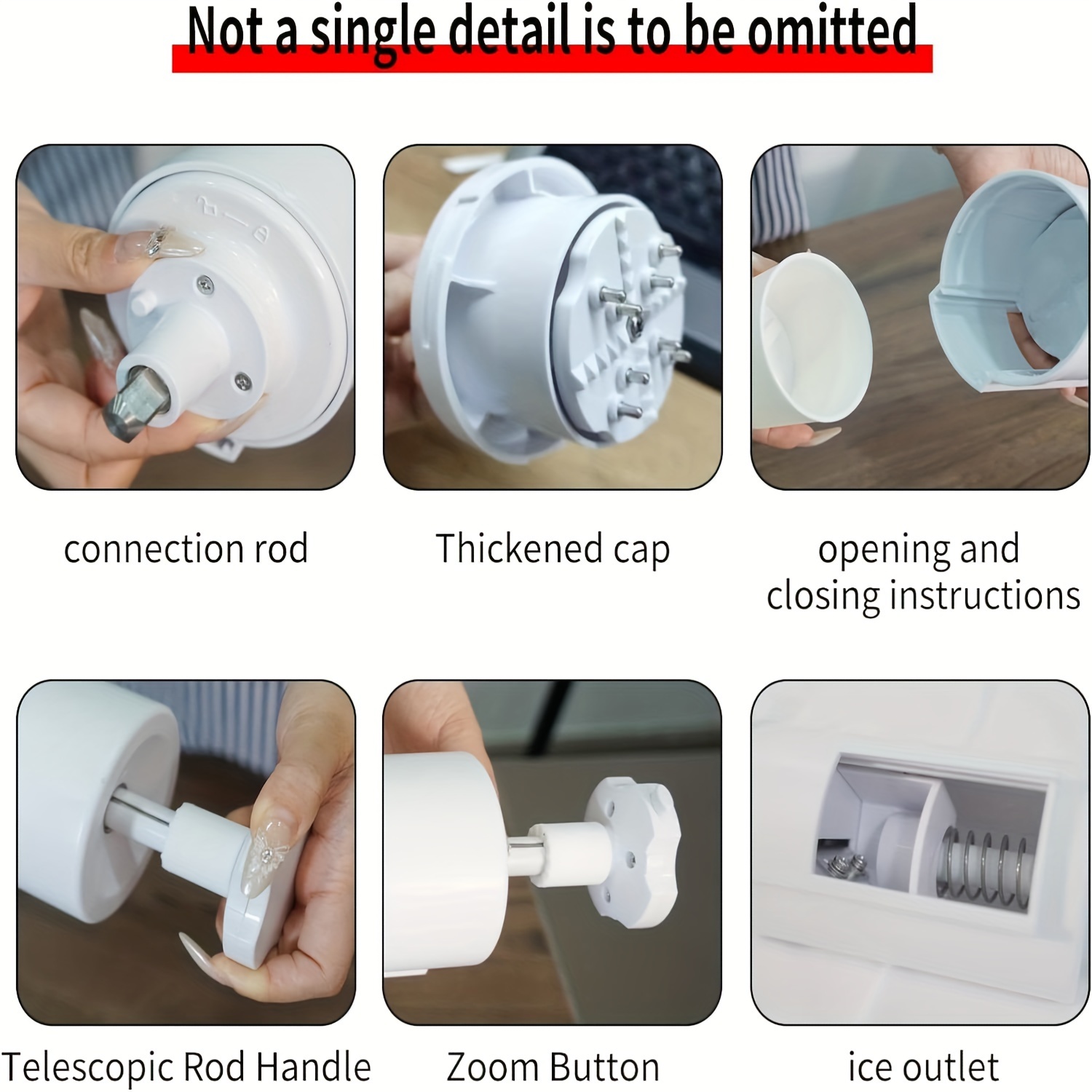 Ice Molds Replacement For Kitchenaid, Reusable Silicone Ice Molds With Lids  Replacement Compatible With Ice Shaver Machine Accessories Easy To Clean -  Temu