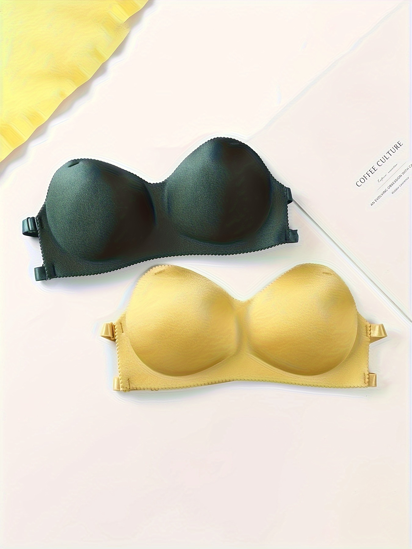 Finetoo Push Up Bra Women Strapless Sexy Lingerie Invisible
