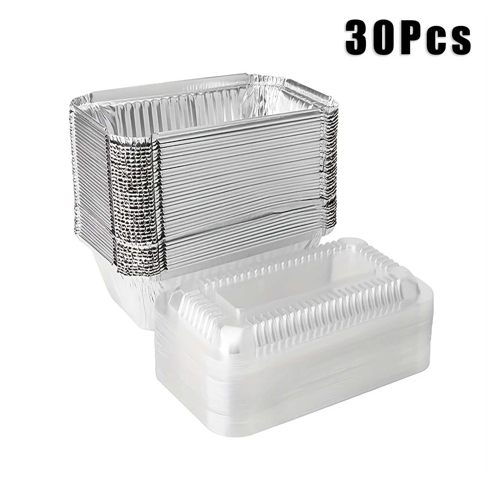 10/20/30pcs 1 Lb Aluminum Foil Mini Loaf Pans Disposable Small