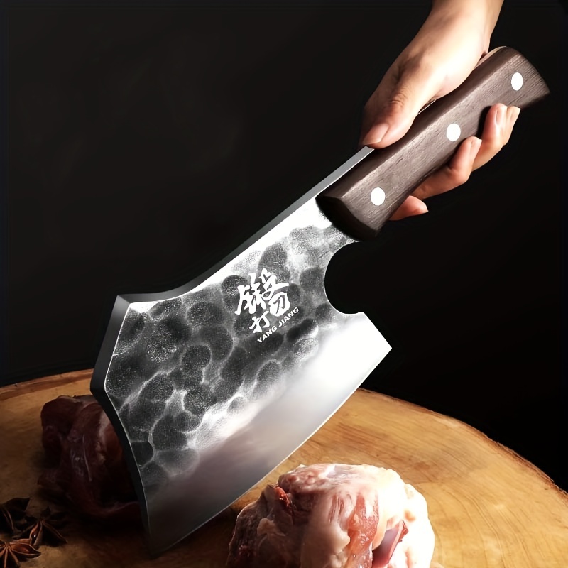 Hand Forged Heavy Butcher Cleaver - Greenberg Woods