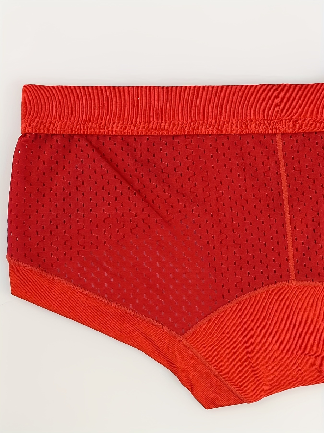 Net Underwear For Men Men Solid Color Sexy Breathable Low Waist