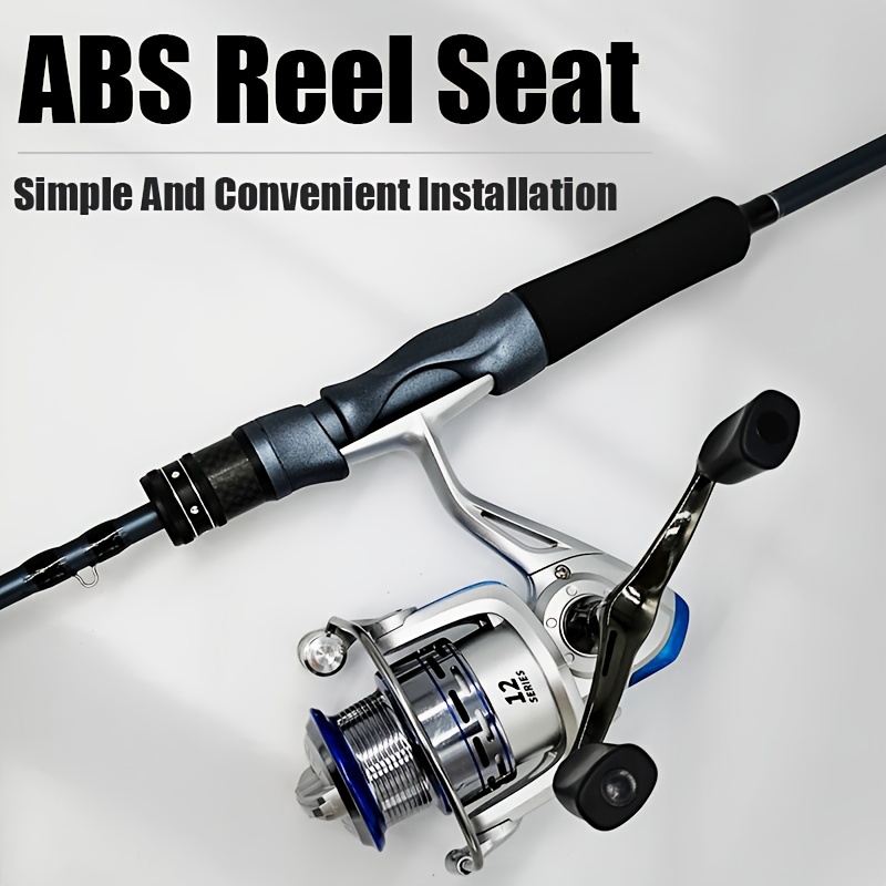Catfish Fishing Rod, 2 Piece Casting Rod with EVA Handle, ABS Reel Seat for  Travel Fishing, Medium Power, Black/Orange, Offshore Rods -  Canada