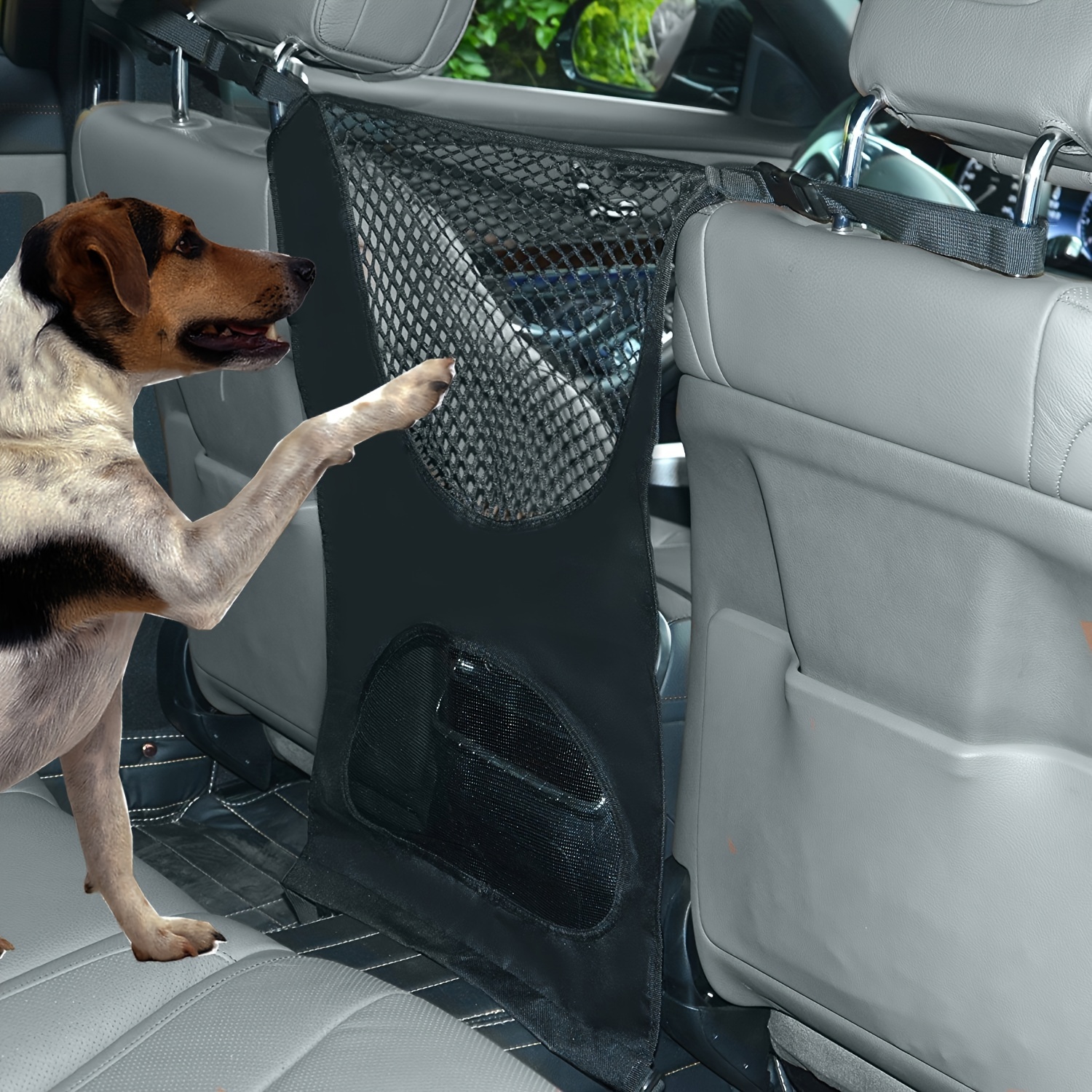 Auto Sicherheitsnetz - Fahrzeug Trennnetz für Hunde