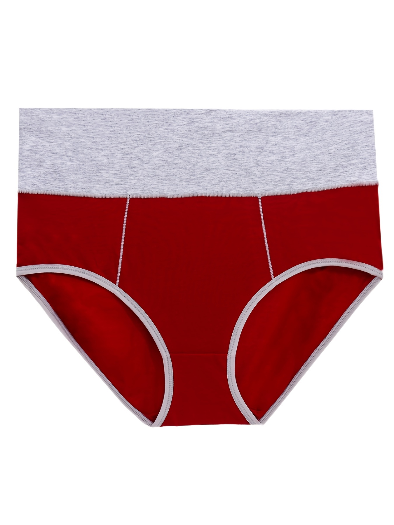 Women Color Patchwork Briefs Panties Underwear Knickers Bikini