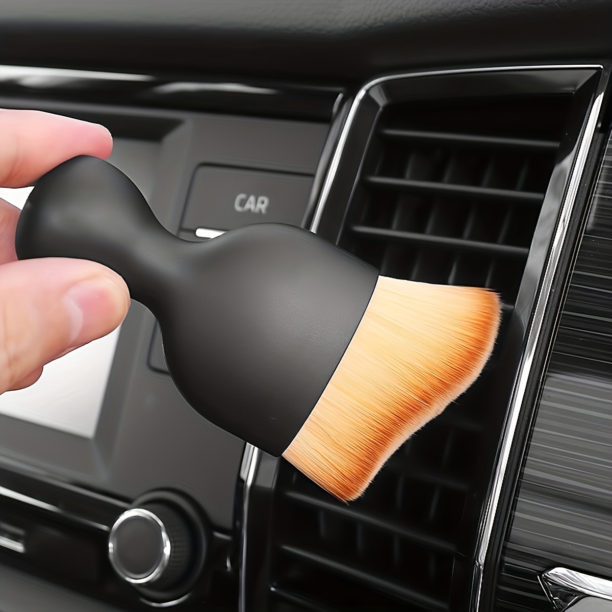 Compact and Practical Car Interior Cleaning Tool for Soft Crevice