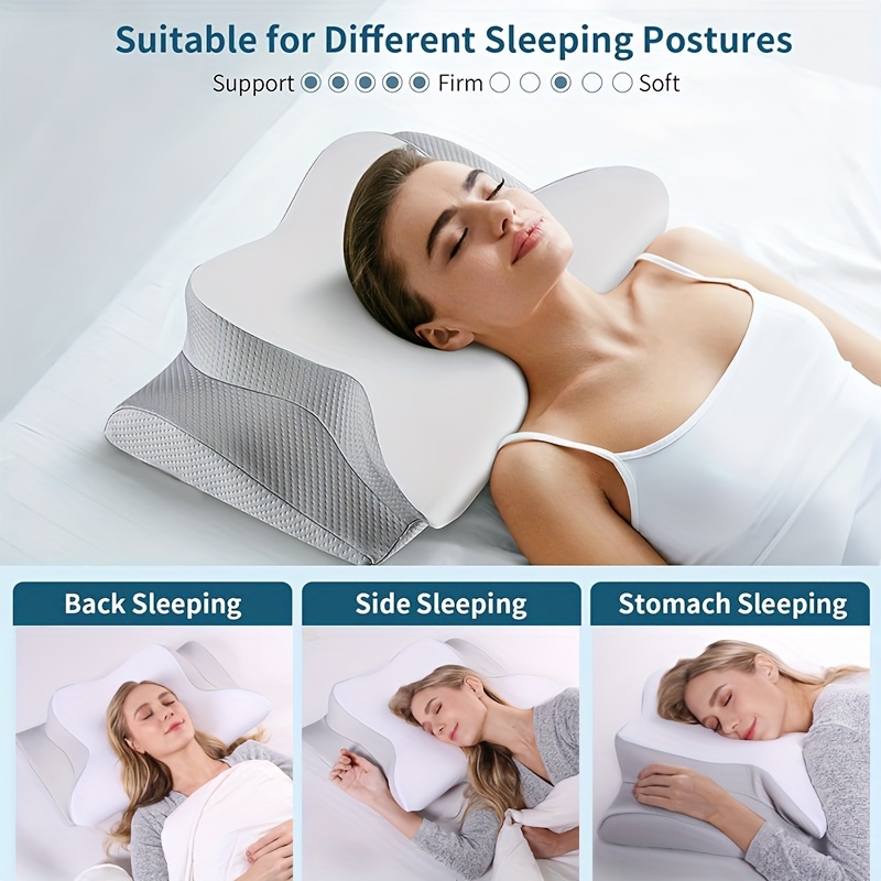 Cooling Pillow For Neck Support Adjustable Cervical Pillow - Temu