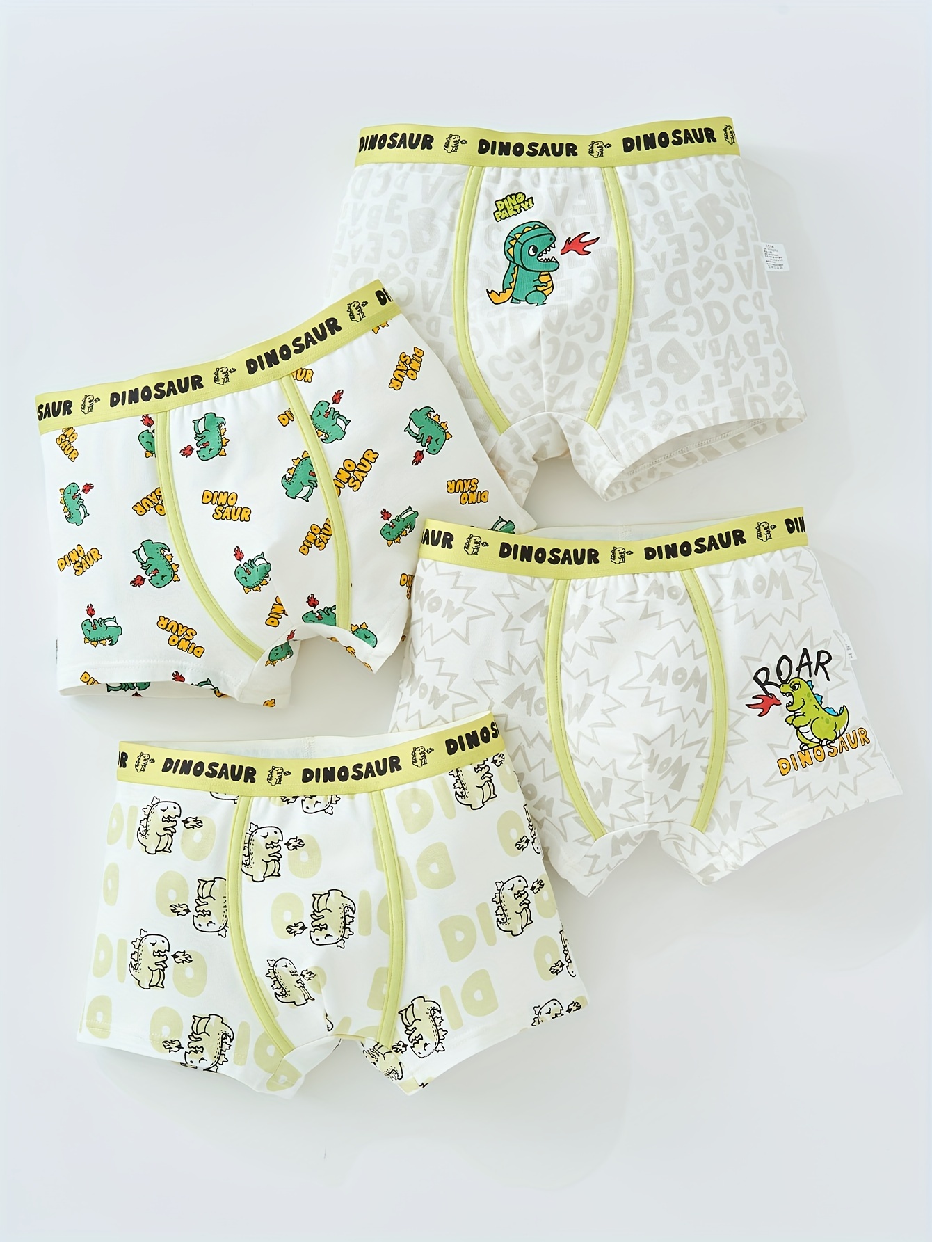Boys Shark Ocean Print Boxer Briefs Soft Cotton Comfortable - Temu