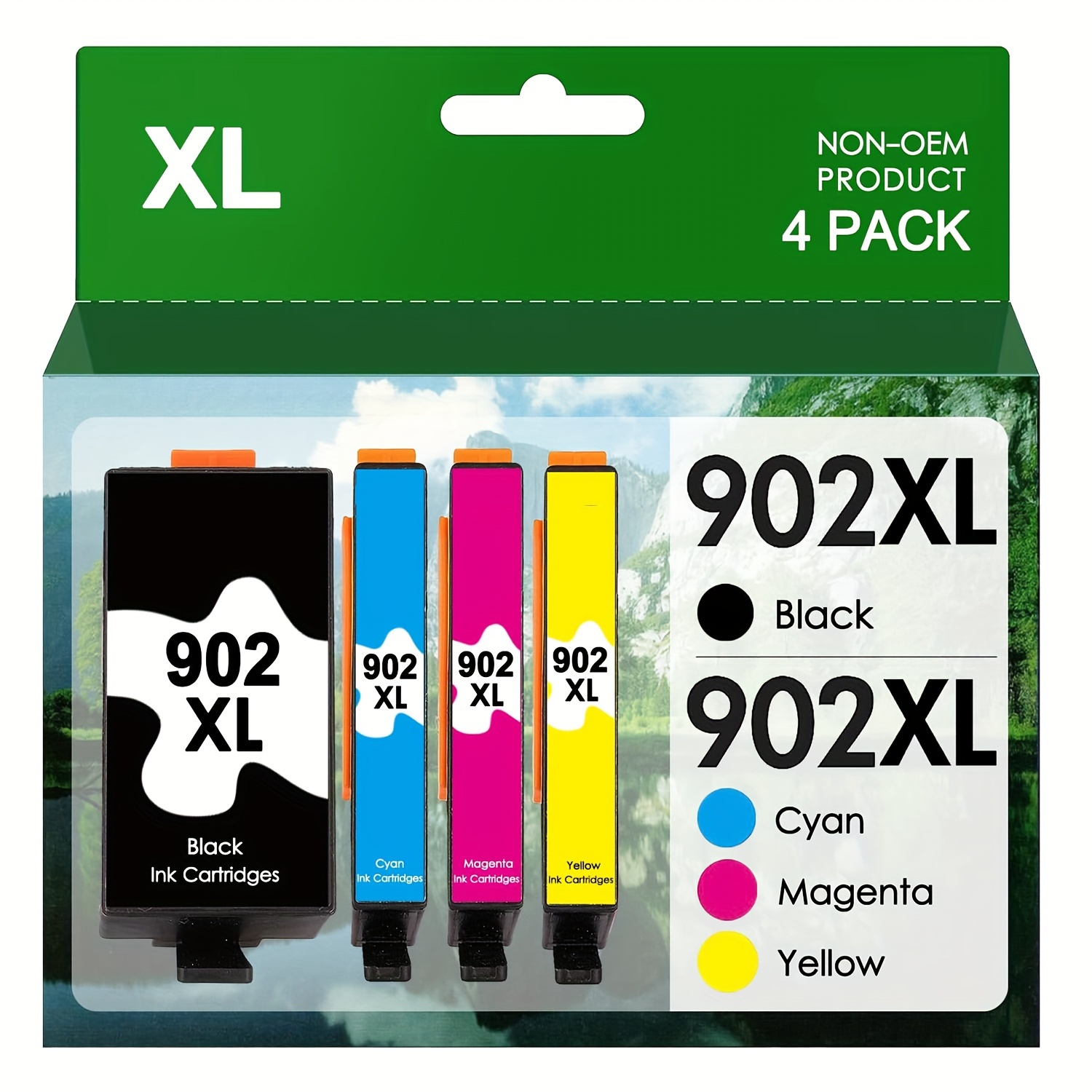Ink refill kit for HP 902 902XL OfficeJet Pro 6960 6968 6970 6975