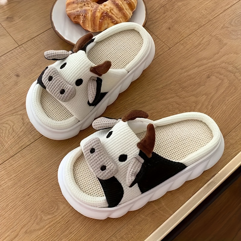 Kids cow sale slippers