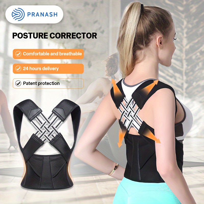  Mercase Posture Corrector for Men and Women, Posture Brace for  Back,Shoulders,Hunchback Scoliosis Correction, Adjustable and Comfortable,  Large(32-39 inches) : Health & Household