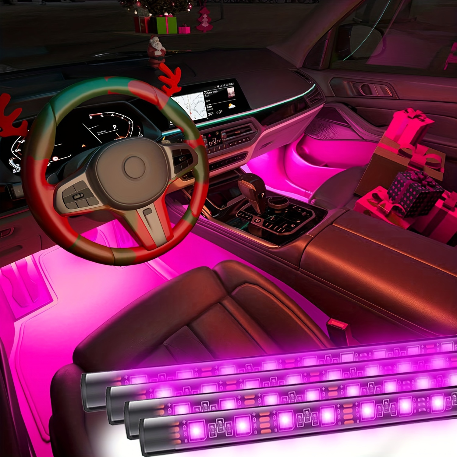 Interior Car Lights accessoires Voiture lumières Led Voiture - Temu France