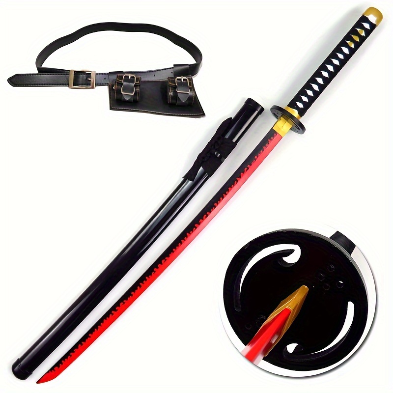 Mini katana de juguete de plástico espada samurái japonesa armas de juguete  conjunto de disfraces de Halloween accesorios de juguete para niños