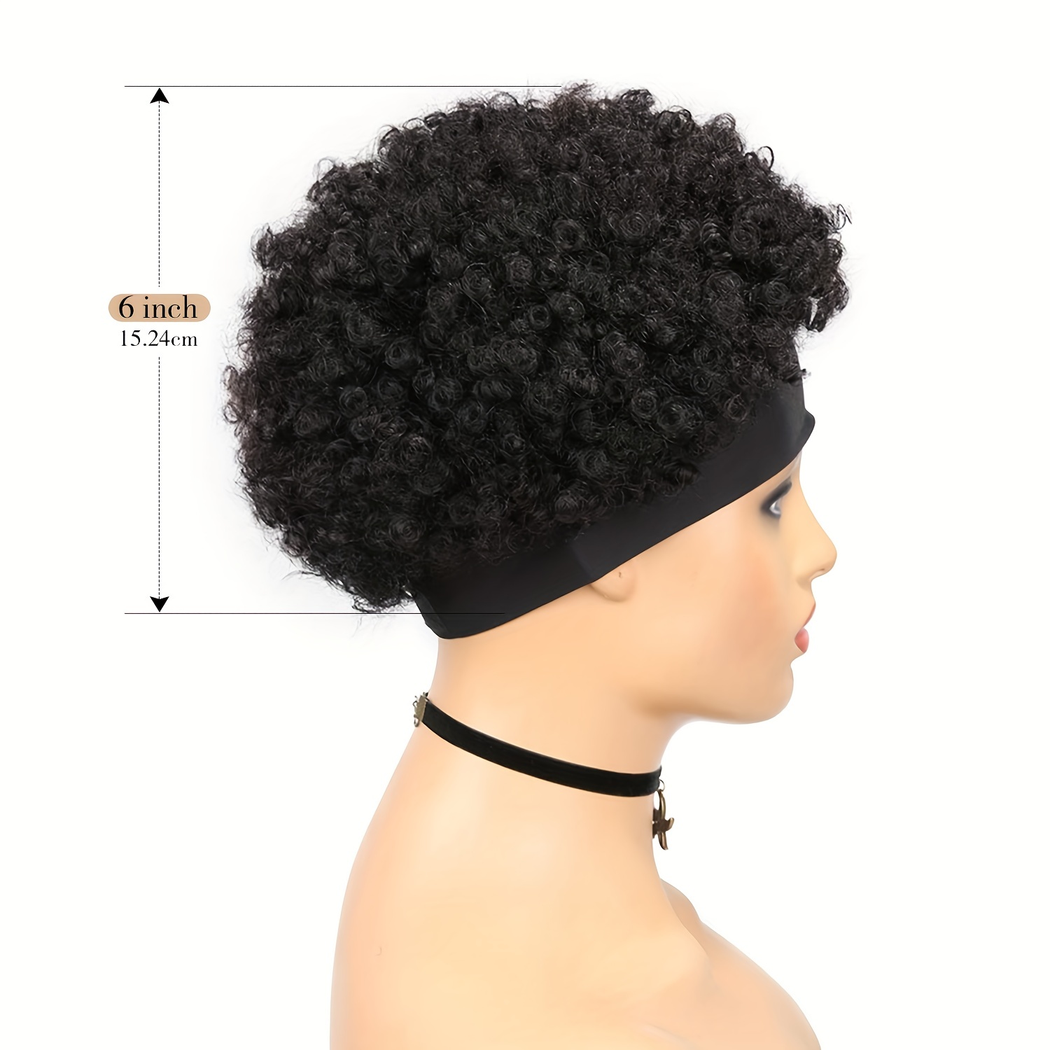 Plecare Afro Wigs for Black Women Human Hair Short Indonesia