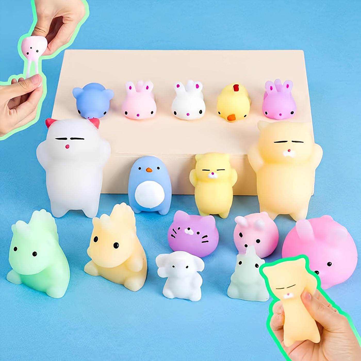 Mochi Squishy Toys Cute Squishy Toys Squishies Animals Pack - Temu