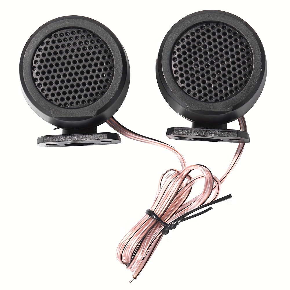 Upgrade Car Audio System Mini Dome Tweeters 12v Auto - Temu