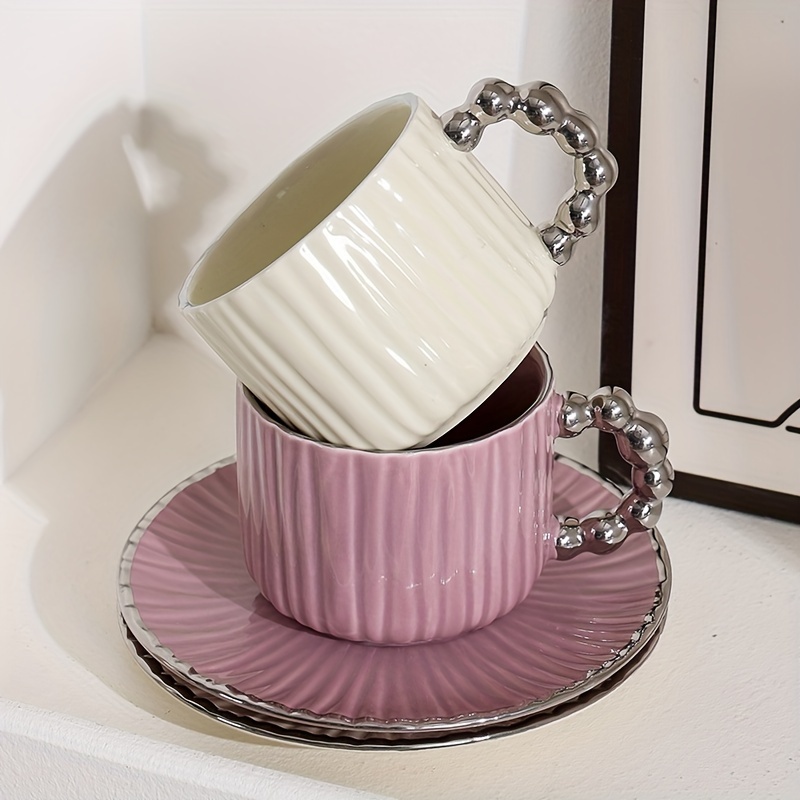 6 Tazas Café Tazas Porcelana 12 Onzas Café Té Cacao - Temu