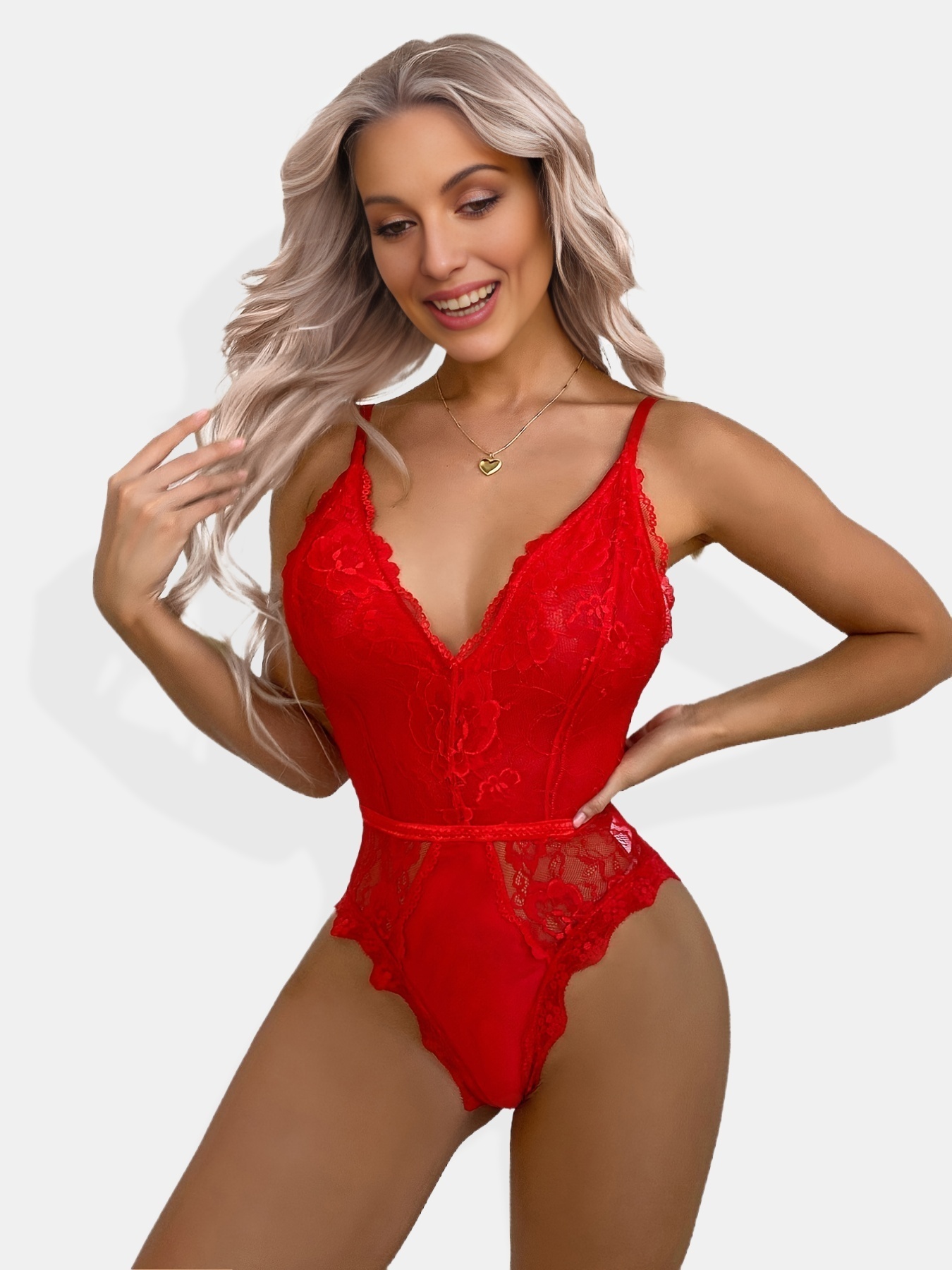 Women's Lace Bodysuit Tops Deep V neck Sexy Snap Crotch sleeveless Tops  Criss Cross Back One Piece Lingerie, Wine Red, Large : : Clothing,  Shoes & Accessories