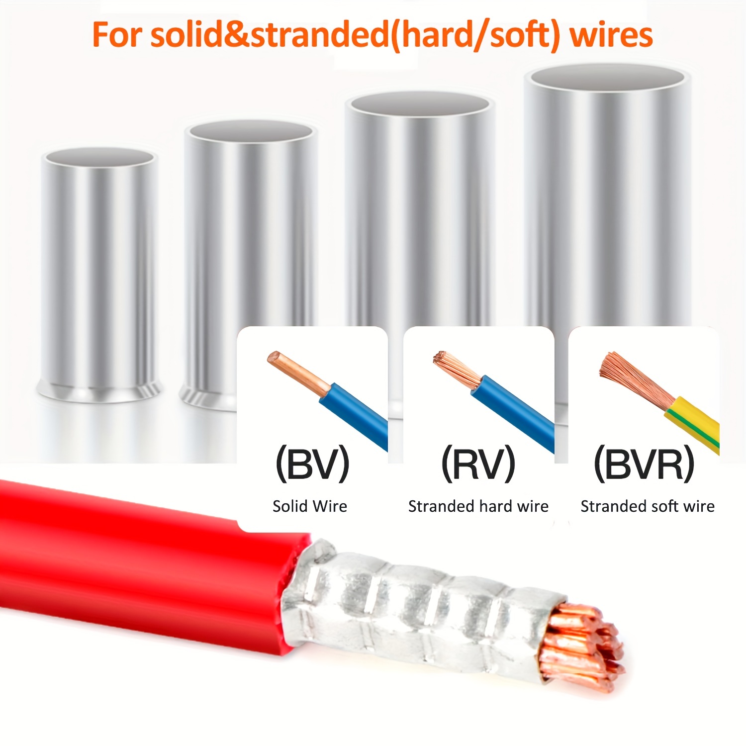 20 AWG Bare Copper Wire, 7 Sizes