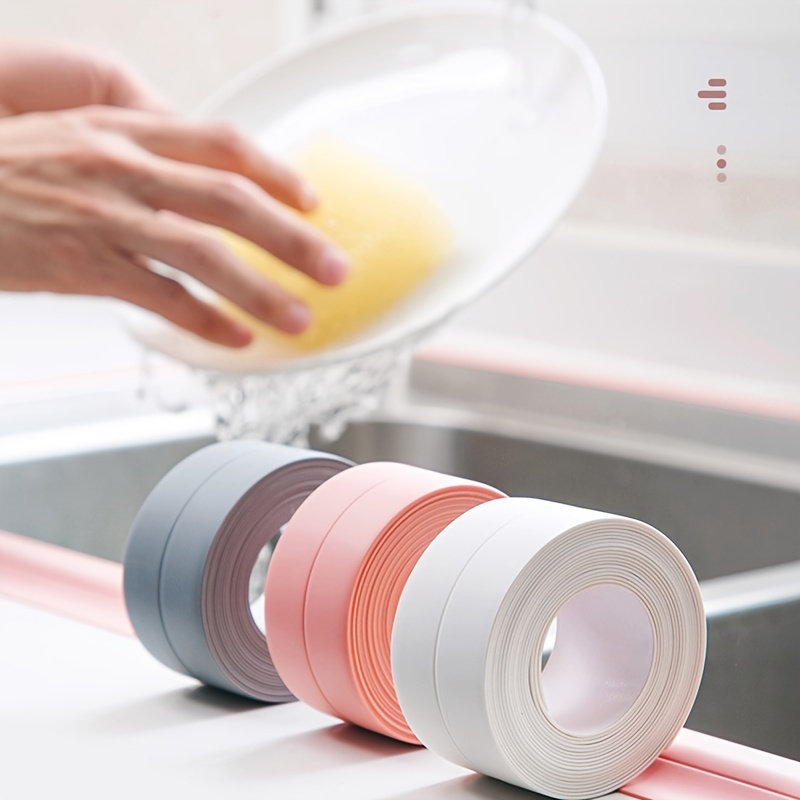 10ft Waterproof Transparent Mould-Proof Tape - Perfect for Kitchen and  Bathroom Sealing!