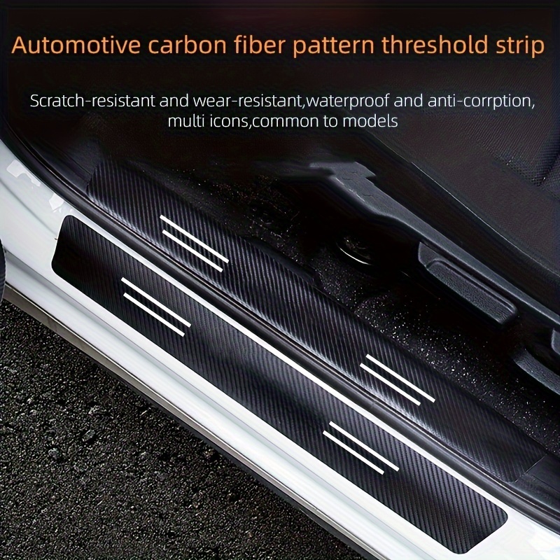 4 Stück Japanische Auto-Modelle Carbon-Faser-Muster Auto