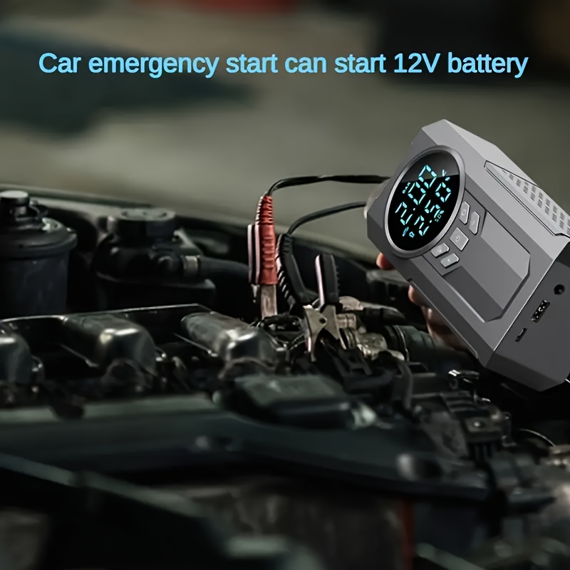 1pc Tragbarer Kabelloser Autobatterie notstarter - Temu Germany