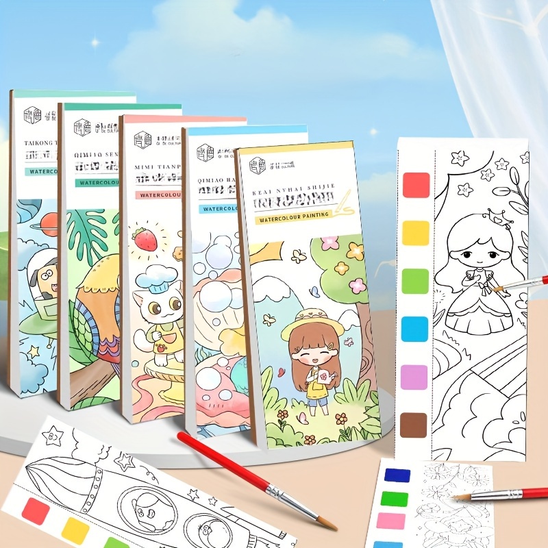 Kawaii Cafe - Pastel Coloring Set