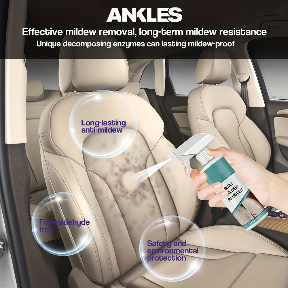 Car Seat Cleaner Auto Leather Detailing Agent 100ml Vehicle Seat Cleaning  Spray Automotive Interior Dust Removal Spray Car Tools - AliExpress