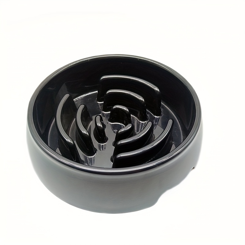 Stainless Steel Anti-choking Dog Feeder Bowl, Durable Slow Feeder Dog  Feeding Drinking Basin Dog Puzzle Food Bowl - Temu