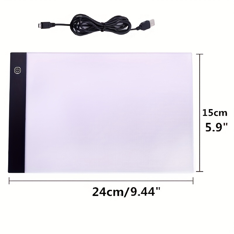 1pc A3 (15.74*12.99inch) Three Level Dimmable Led Drawing Board Light Pad  Drawing Board Pad Tracing Light Box Eye Protection Easier For Diamond Painti