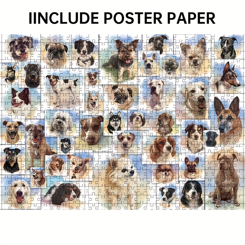 Dog Jigsaw Puzzles for Adults & Kids